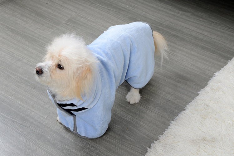 Quick - drying Pet Absorbent Towel Dog Bathrobe Pet Dog Bath Towel For Dogs Cats Microfiber Absorbent Pet Drying Towel Pet Supplies Pet Products - Asmota