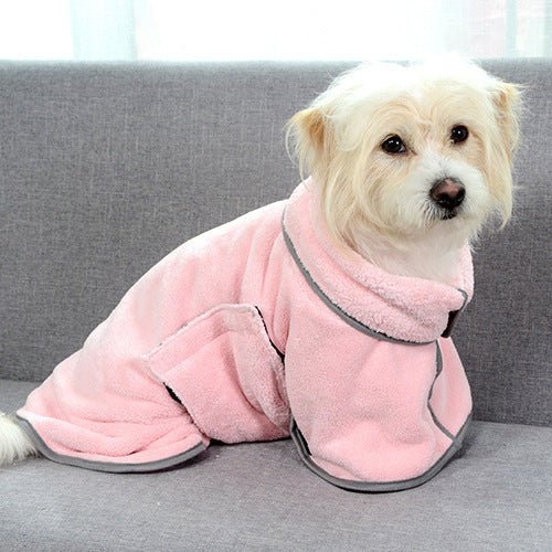 Quick - drying Pet Absorbent Towel Dog Bathrobe Pet Dog Bath Towel For Dogs Cats Microfiber Absorbent Pet Drying Towel Pet Supplies Pet Products - Asmota
