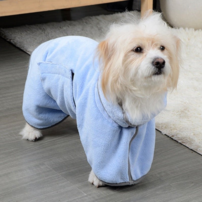 Quick - drying Pet Absorbent Towel Dog Bathrobe Pet Dog Bath Towel For Dogs Cats Microfiber Absorbent Pet Drying Towel Pet Supplies Pet Products - Asmota