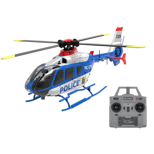 RC ERA C123 2.4G 6CH 6 - Axis Gyro Optical Flow Localization Altitude Hold 1:36 EC135 Scale RC Helicopter RTF - Asmota