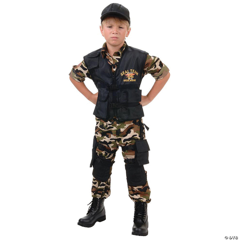 Seal team child boys 8 - 10 (6 - 8) - Asmota