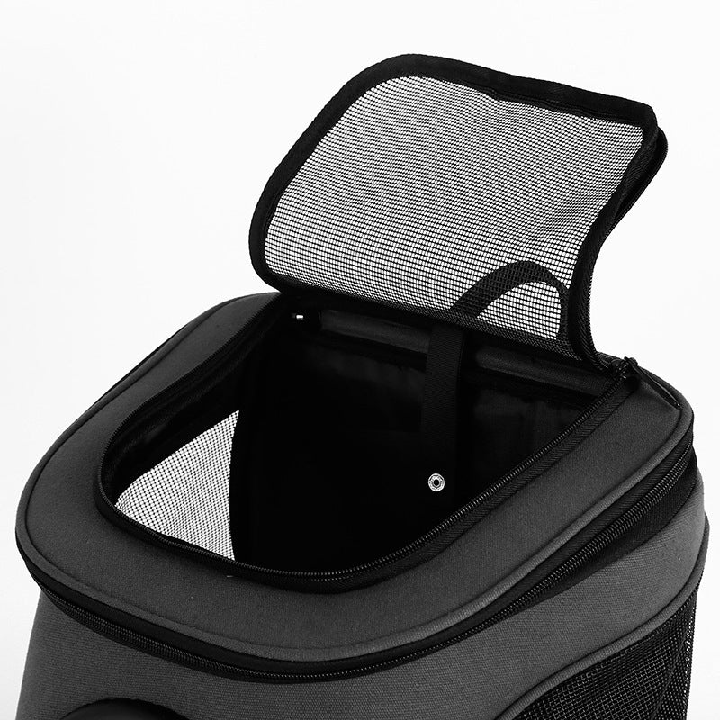 Space Pet Dog Backpack Cat Take Out Large Shoulder Pet Breathable Bag - Asmota