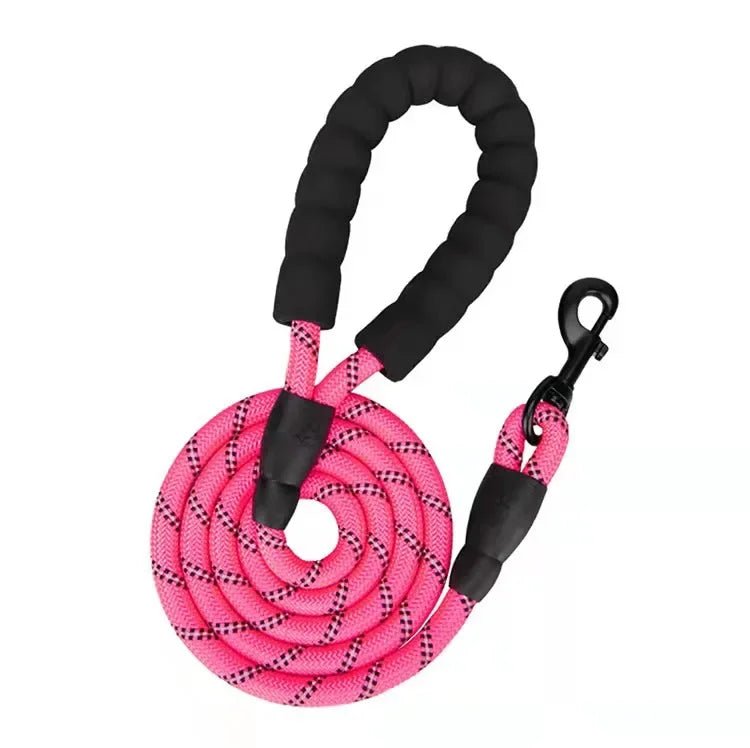 Strong Dog Leash Pet Leashes Reflective Leash For Big Small Medium Dog Leash Drag Pull Tow Golden Retriever - Asmota