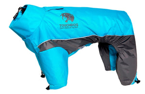 Touchdog Quantum - Ice Full - Bodied Adjustable and 3M Reflective Dog Jacket w/ Blackshark Technology