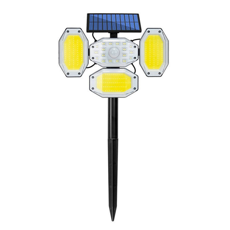 Upgraded Solar Motion Sensor Light Security Lamp Garden Outdoor Waterproof - Asmota