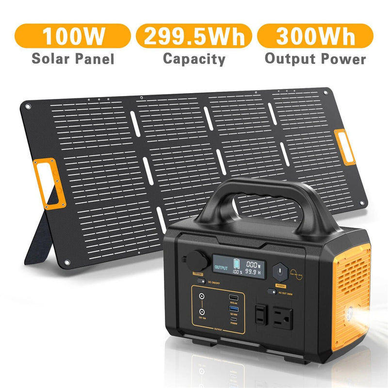 [USA Direct]PYS - PEG 300W/600W/1000W 299.5Wh/655Wh/1024Wh Portable Outdoor Power Station with Flashlight Digital Display Backup Power Supply with AC/DC/USB/PD Output for Outdoors Camping Travel Emergency - Asmota