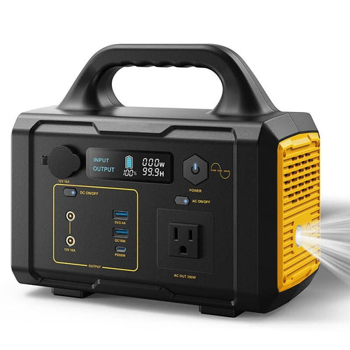 [USA Direct]PYS - PEG 300W/600W/1000W 299.5Wh/655Wh/1024Wh Portable Outdoor Power Station with Flashlight Digital Display Backup Power Supply with AC/DC/USB/PD Output for Outdoors Camping Travel Emergency - Asmota