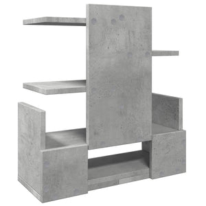 vidaXL Desk Organiser Concrete Grey 19.3x7.9x20.7" Engineered wood