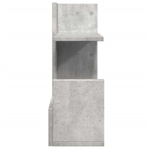 vidaXL Desk Organiser Concrete Grey 19.3x7.9x20.7" Engineered wood