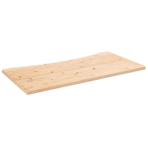 vidaXL Desk Top 43.3x21.7x1.0" Solid Wood Pine