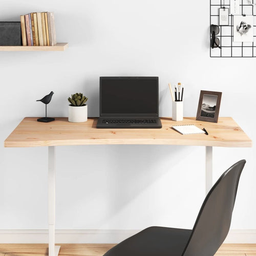 vidaXL Desk Top 43.3x21.7x1.0" Solid Wood Pine