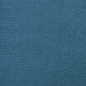 vidaXL Dog Bed Blue 50x40 x 10.4 " Velvet