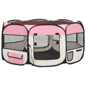 vidaXL Dog Playpen Foldable Dog Playpen Octagonal Modern Pet Playpen