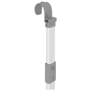 vidaXL Drying Rack for Balcony 21.3"x9.8"x16.5" Aluminum