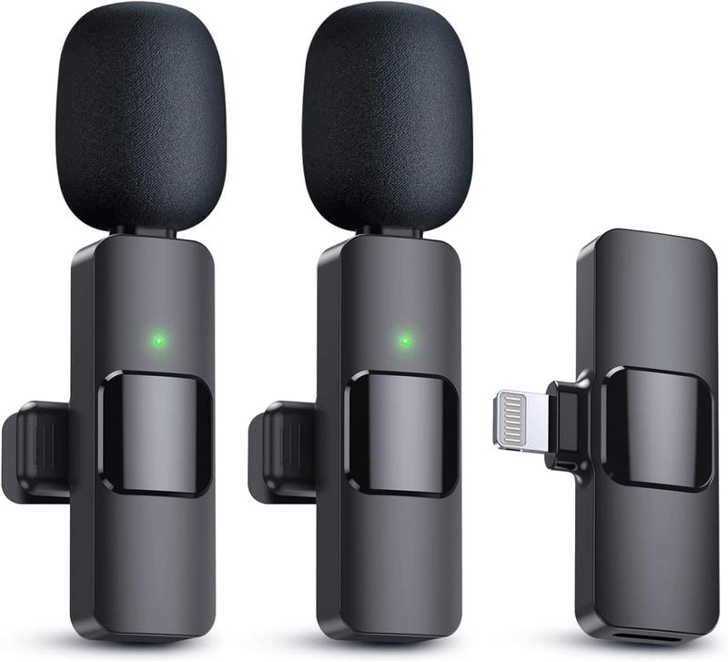 Wireless Lavalier Microphone, Type - C IPhone 15, 16, Rechargeable Wireless Microphone For Video Recording, Game Live Streaming, Interview, Vlog - Asmota
